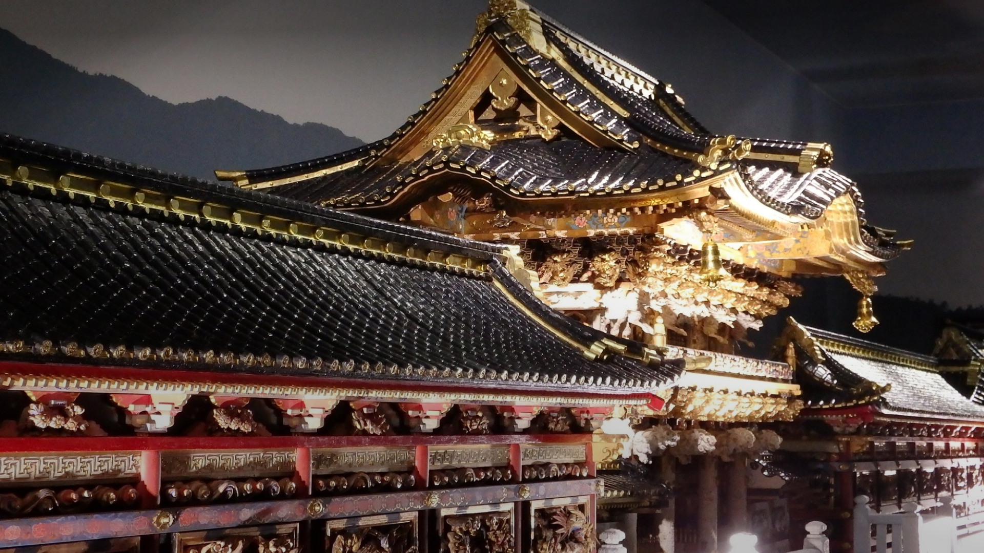 世界文化遺産日光東照宮社殿模型