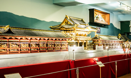 二周年記念特別展示作品世界文化遺産・日光東照宮社殿模型